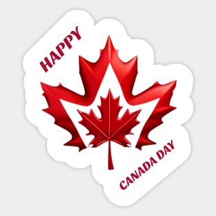 HAPPY CANADA DAY! Sticker